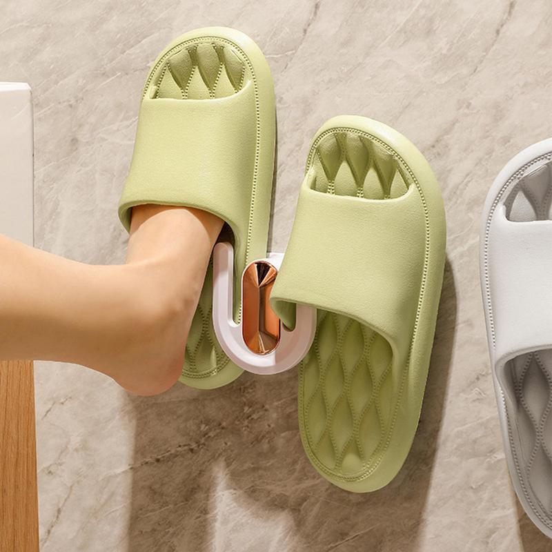 Wall Mounted Shoe Rack Durable Slippers Hanger Storage Rack Wall Hanging Punch-free Convenient Space Saving Shoe Organizer
Wall Mounted Shoe Rack Durable Slippers Hanger Storage Rack Wall Hanging Punch-free Convenient Space Saving Shoe Organizer