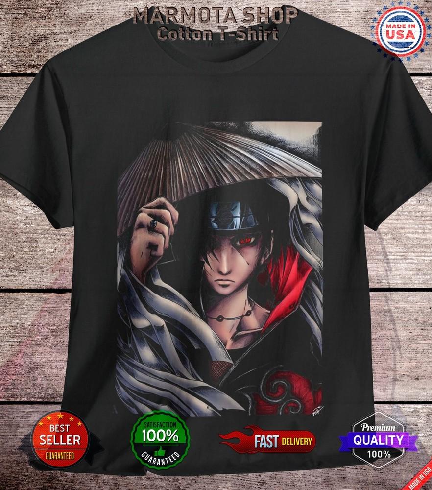 Itachi Uchiha Shirt Naruto Shippuden Sasuke Anime Unisex Tee T-Shirt All Size 3XL
Itachi Uchiha Shirt Naruto Shippuden Sasuke Anime Unisex Tee T-Shirt All Size 3XL