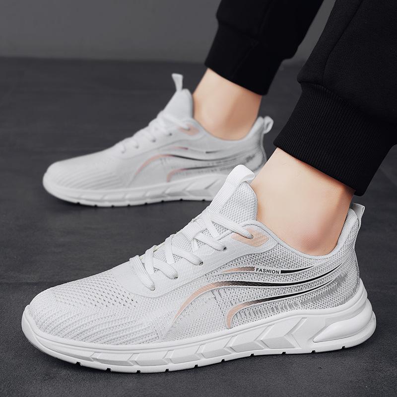 Foreign trade fly-woven mesh breathable men s shoes deodorant non-slip lightweight soft sole thin casual sports shoes dad shoes 39 белый
Foreign trade fly-woven mesh breathable men s shoes deodorant non-slip lightweight soft sole thin casual sports shoes dad shoes 39 белый