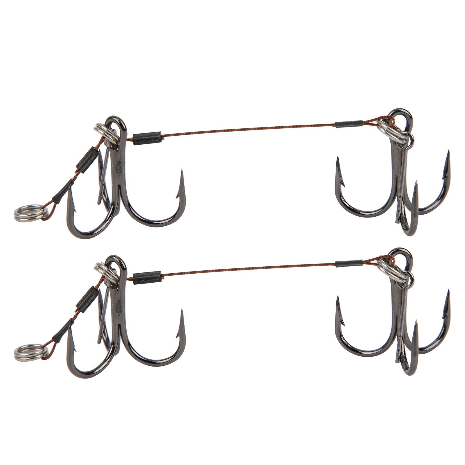 2 набора рыболовных крючков, приманка, двойной заточенный крючок из углеродистой стали для рыболовных аксессуаров
2 набора рыболовных крючков, приманка, двойной заточенный крючок из углеродистой стали для рыболовных аксессуаров