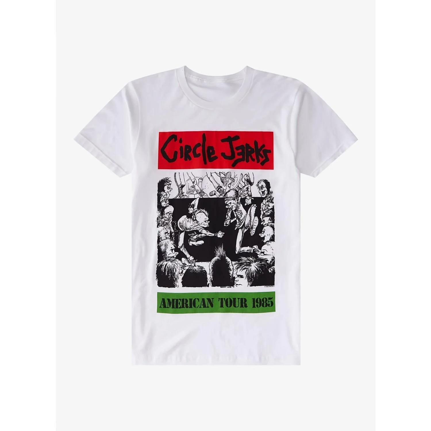 Circles J Erks USA Tour 1985 Peripheral Pattern Printed Summer Luxury Brand Cotton Men s and Women s Same Short Sleeve T-shirt S чёрный
Circles J Erks USA Tour 1985 Peripheral Pattern Printed Summer Luxury Brand Cotton Men s and Women s Same Short Sleeve T-shirt S чёрный