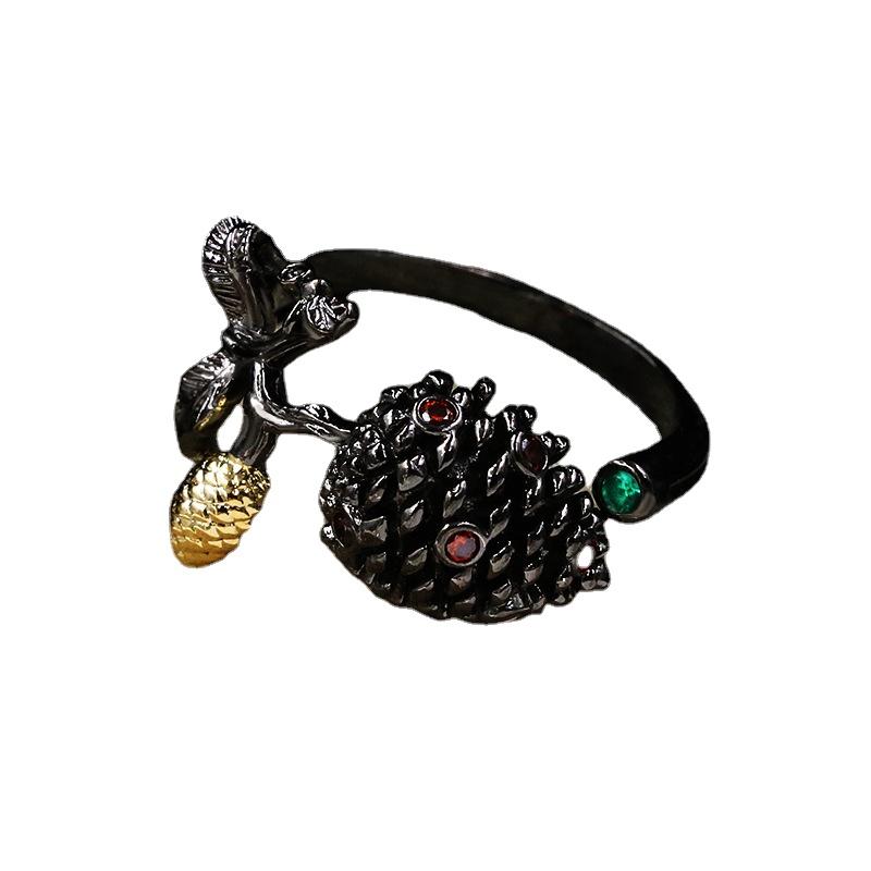 Креативное кольцо Black Pine Cone для женщин Мода Вечер вечеринка Банкет Ювелирные подарки
Креативное кольцо Black Pine Cone для женщин Мода Вечер вечеринка Банкет Ювелирные подарки