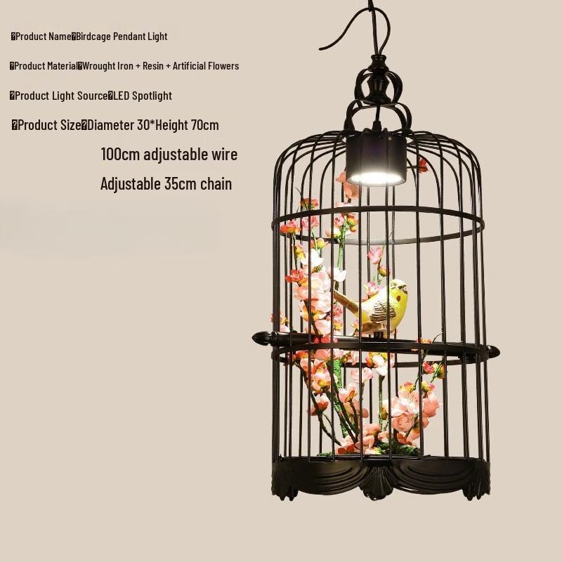 Zen Retro Birdcage Pendant Light
Zen Retro Birdcage Pendant Light