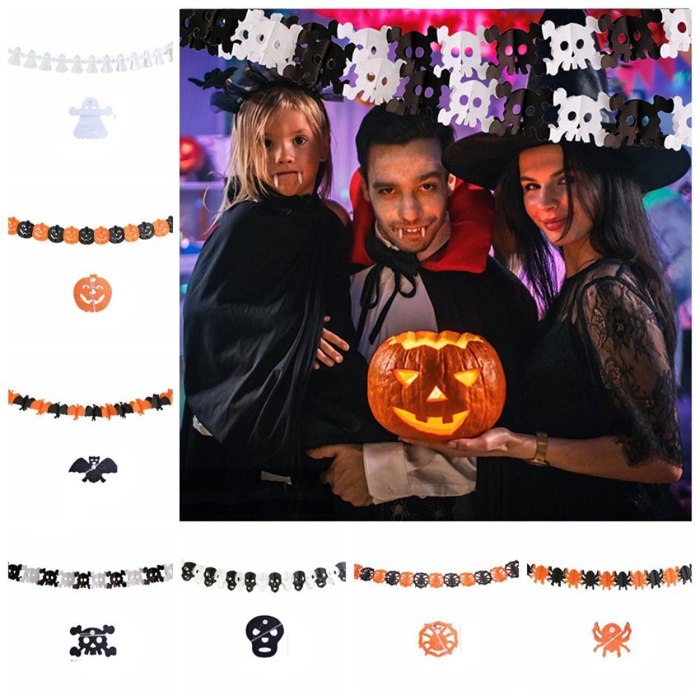 Ghost Ghost Paper Banner Bat Pumpkin Skull Pendant 7 Styles Halloween Paper Latte Art Party
Ghost Ghost Paper Banner Bat Pumpkin Skull Pendant 7 Styles Halloween Paper Latte Art Party