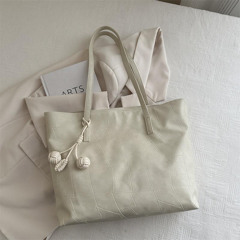 Trendy Large Capacity Tote Bag For Women Stylish Summer Handbag In Brown Black White белый
Trendy Large Capacity Tote Bag For Women Stylish Summer Handbag In Brown Black White белый