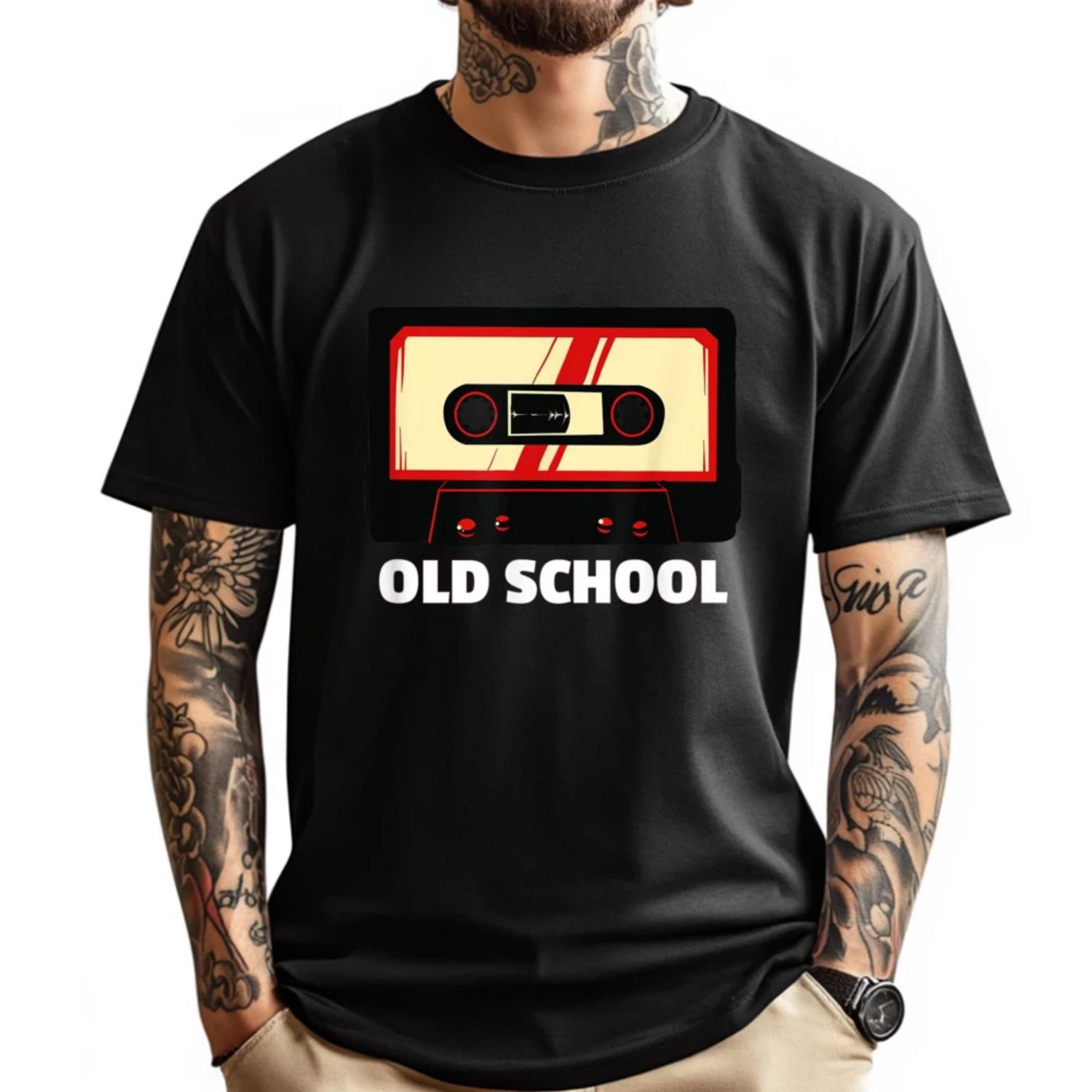 Old School Cassette Music Tape Men T Shirts High Quality T Shirt Graphic Cotton Short Sleeve Mother s Day XXXXXL чорний
Old School Cassette Music Tape Men T Shirts High Quality T Shirt Graphic Cotton Short Sleeve Mother s Day XXXXXL чорний