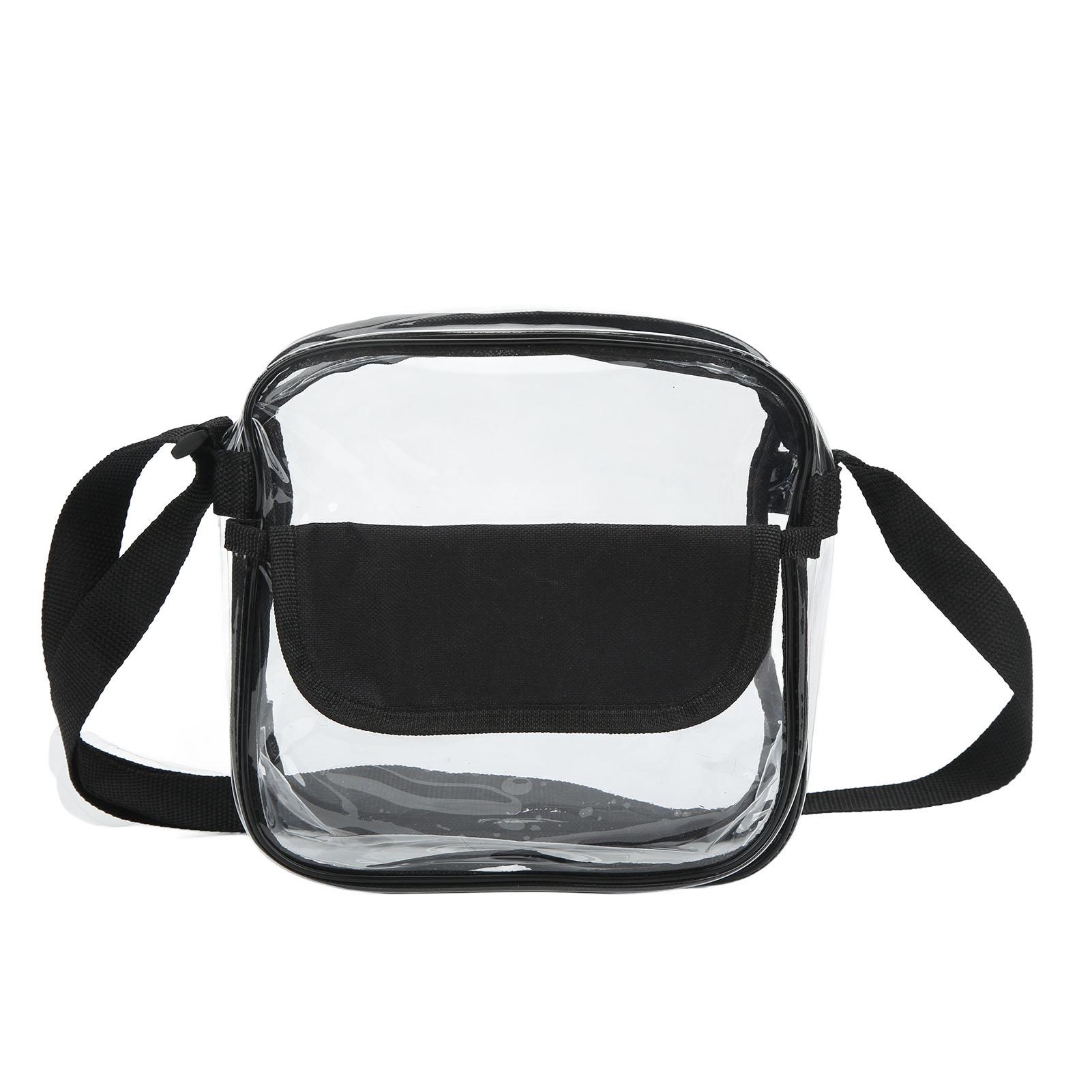Transparent Messenger Bag PVC Shoulder Bag with Adjustable Strap for Daily Shopping Beach Traveling
Transparent Messenger Bag PVC Shoulder Bag with Adjustable Strap for Daily Shopping Beach Traveling