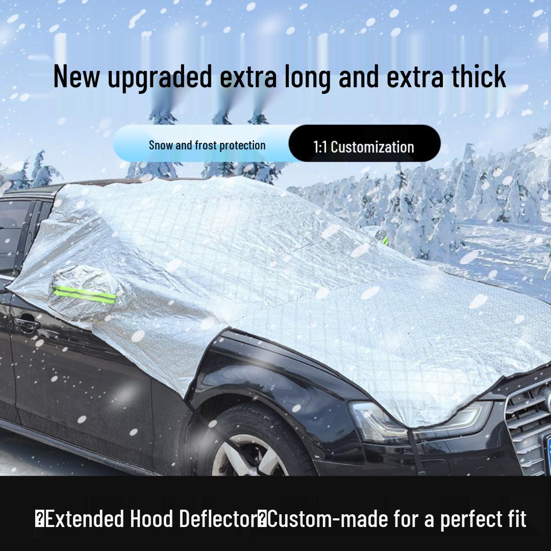 Всесезонный солнцезащитный экран на лобовое стекло автомобиля: Теплоизоляционный и снегозащитный чехол Hood Snow Cover
Всесезонный солнцезащитный экран на лобовое стекло автомобиля: Теплоизоляционный и снегозащитный чехол Hood Snow Cover