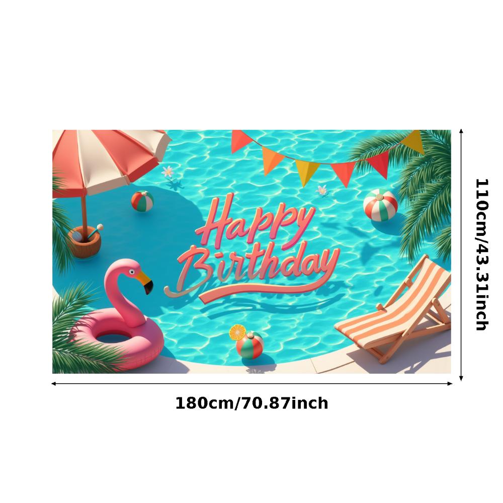 Birthday Banner Umbrella Photo Prop Beach Party Banner Colorful Design Tropical Celebration Banner For Family Celebration Photo
Birthday Banner Umbrella Photo Prop Beach Party Banner Colorful Design Tropical Celebration Banner For Family Celebration Photo