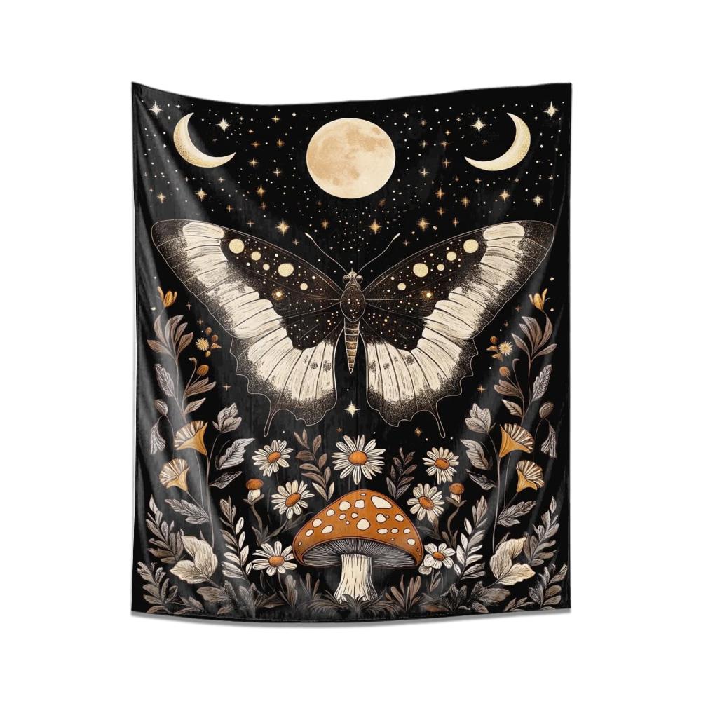 Starry Night of Butterflies and Moonlight Romantic Artistic Wall Decorative Tapestry 74x94cm(29x37in)
Starry Night of Butterflies and Moonlight Romantic Artistic Wall Decorative Tapestry 74x94cm(29x37in)