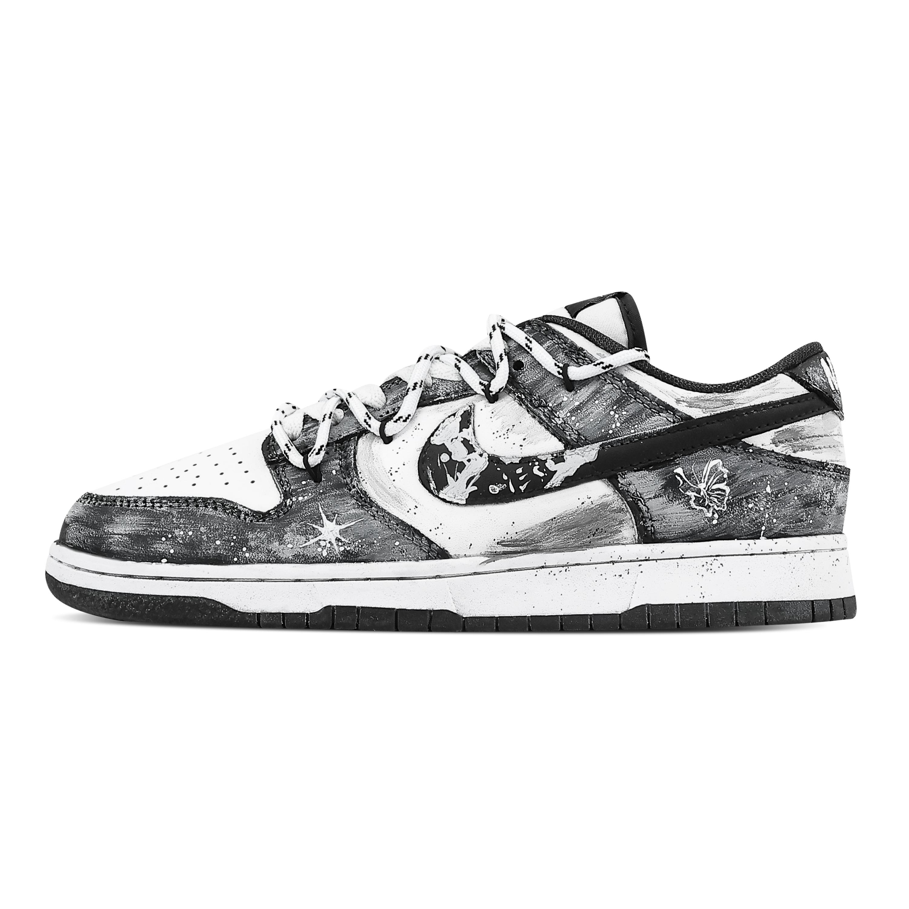 Nike Dunk Star Butterfly Slip Resistant Abrasion Resistant Low top Skateboard Shoes Unisex Gray White HF5441-100(Team773-1) 42.5
Nike Dunk Star Butterfly Slip Resistant Abrasion Resistant Low top Skateboard Shoes Unisex Gray White HF5441-100(Team773-1) 42.5