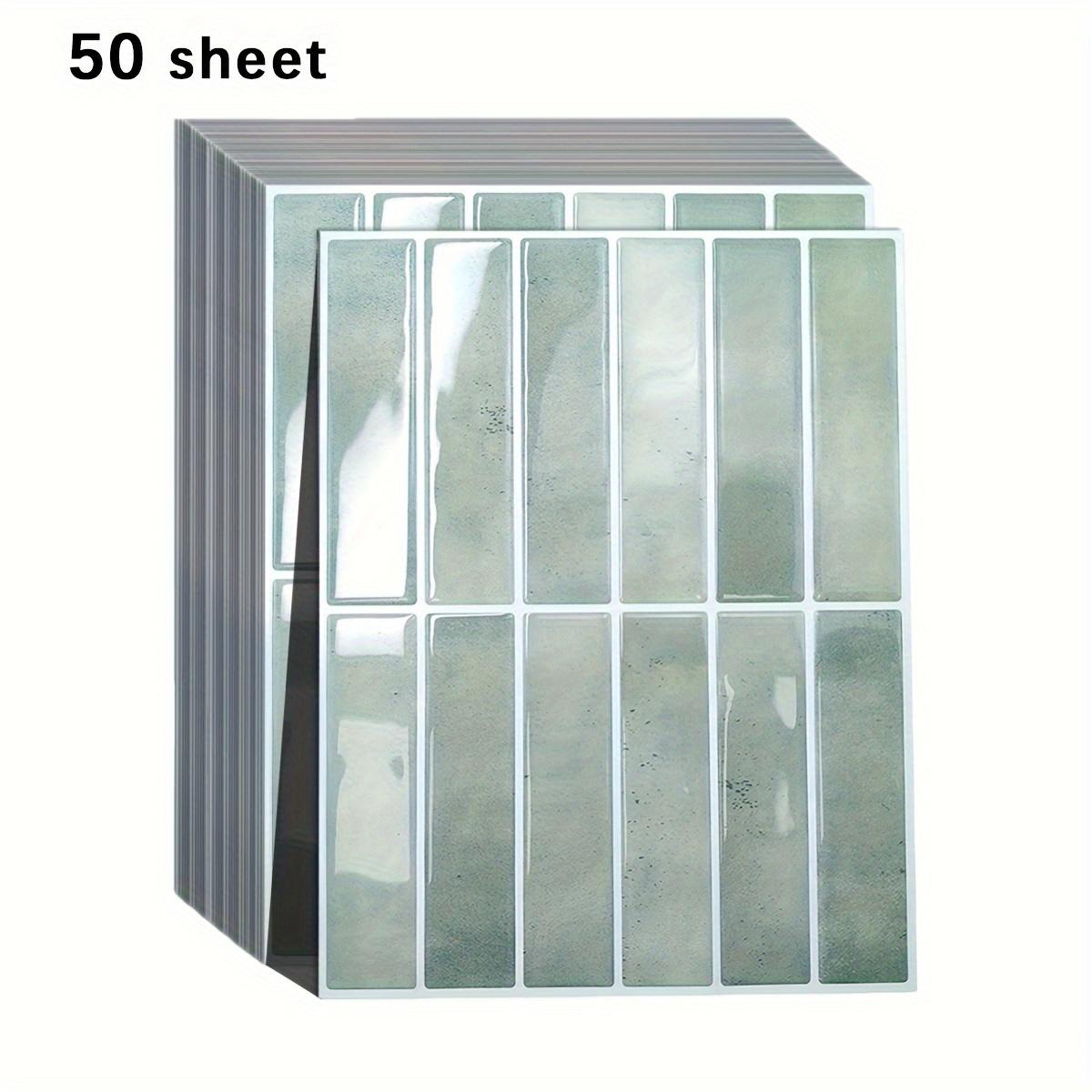 50 Sheets Peel and Stick Wall Tiles Pvc Vinyl Realistic Marble Wall Tiles Self Adhesive 3d Stickers Waterproof Kitchen Bathroom світло-зелений колір
50 Sheets Peel and Stick Wall Tiles Pvc Vinyl Realistic Marble Wall Tiles Self Adhesive 3d Stickers Waterproof Kitchen Bathroom світло-зелений колір