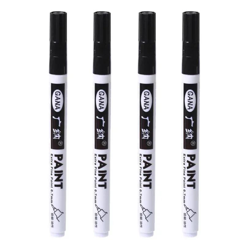 4Pcs/set Oil Based White Black Permanent Paint Markers Pens 0.7mm Extra Fine Moisture-Proof for Rock Painting Wood Metal Can Practical Use
4Pcs/set Oil Based White Black Permanent Paint Markers Pens 0.7mm Extra Fine Moisture-Proof for Rock Painting Wood Metal Can Practical Use