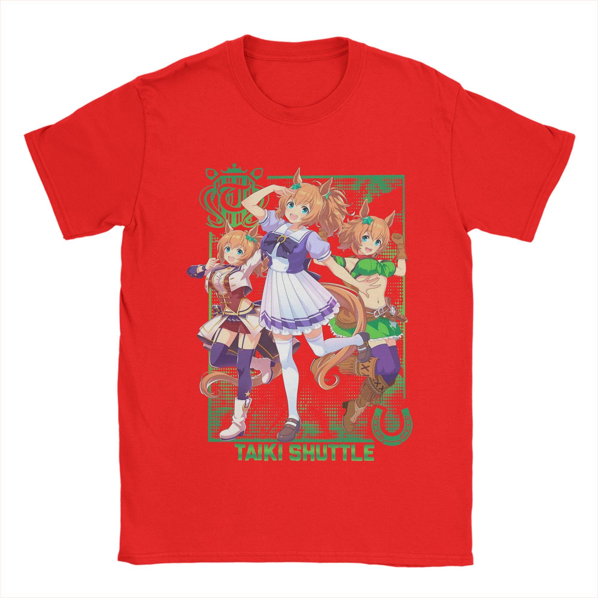 Унисекс Футболки Taiki Shuffle Uma Musume 100% Хлопок Одежда Новинка Короткий Рукав Круглый Вырез Футболки с Принтом S
Унисекс Футболки Taiki Shuffle Uma Musume 100% Хлопок Одежда Новинка Короткий Рукав Круглый Вырез Футболки с Принтом S