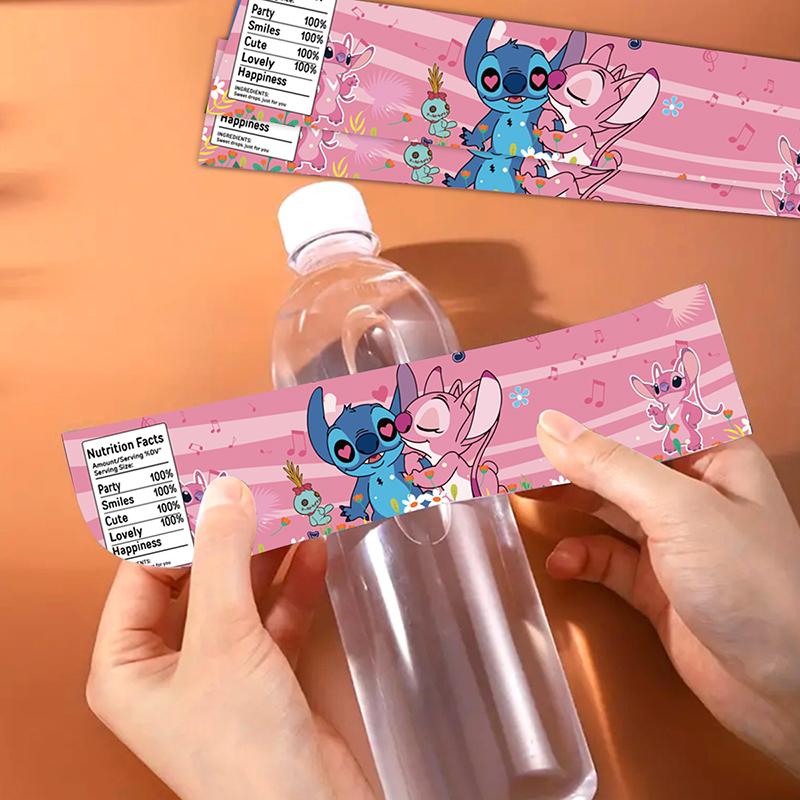 Наклейка на бутылку воды для вечеринки Disney Stitch&Lilo, украшение на день рождения, этикетка на бутылку воды, персонализированная наклейка, подарок на вечеринку в честь рождения ребенка
Наклейка на бутылку воды для вечеринки Disney Stitch&Lilo, украшение на день рождения, этикетка на бутылку воды, персонализированная наклейка, подарок на вечеринку в честь рождения ребенка