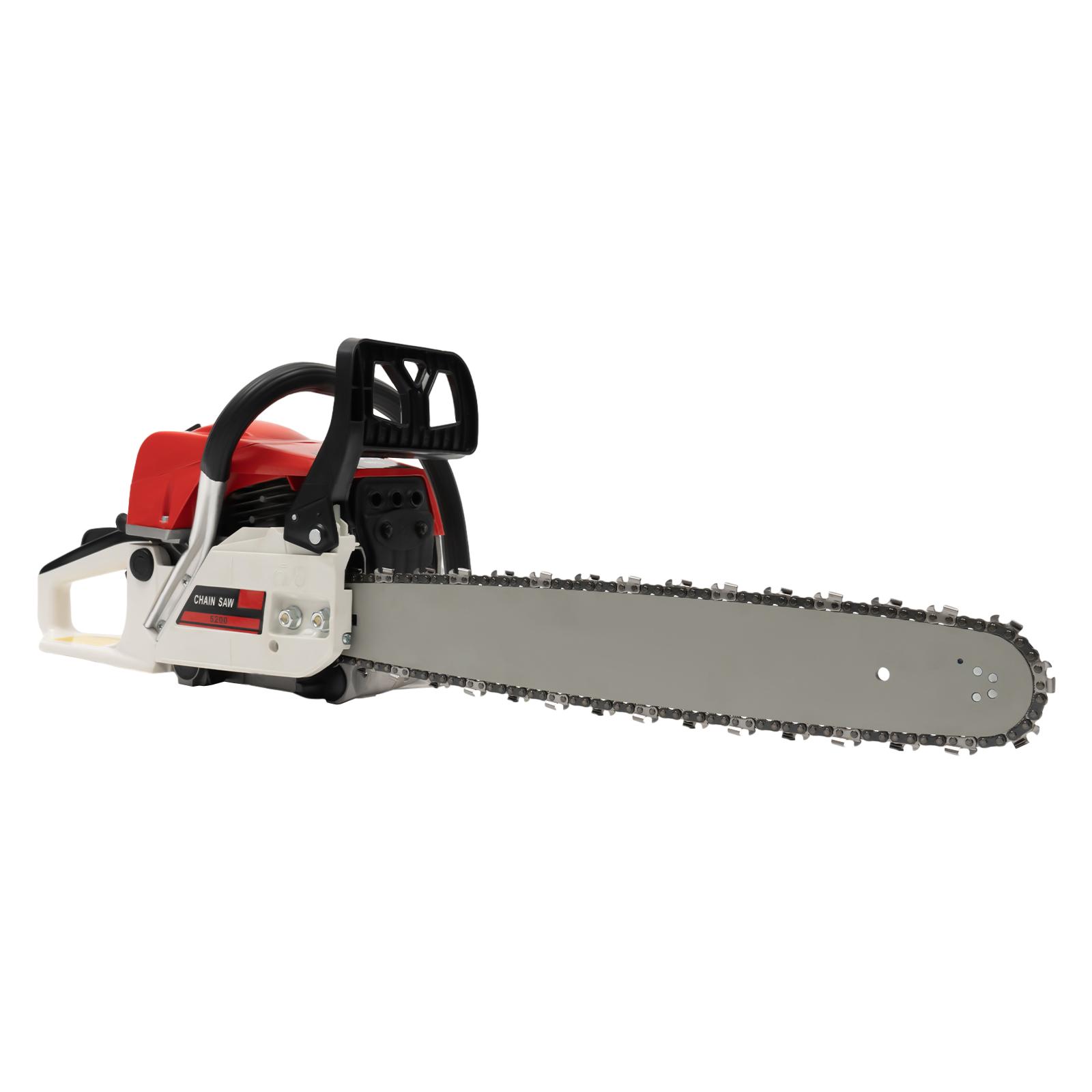 20 Inch 2 Stroke 52CC Gasoline Powered Chainsaw Wood Cutting Pruning Chain Saw GasolineChainsa
20 Inch 2 Stroke 52CC Gasoline Powered Chainsaw Wood Cutting Pruning Chain Saw GasolineChainsa