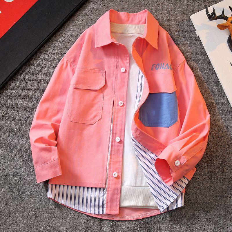 Новое весенне-осеннее пальто с длинными рукавами для мальчиков, клетчатая рубашка, детская одежда 160
Новое весенне-осеннее пальто с длинными рукавами для мальчиков, клетчатая рубашка, детская одежда 160