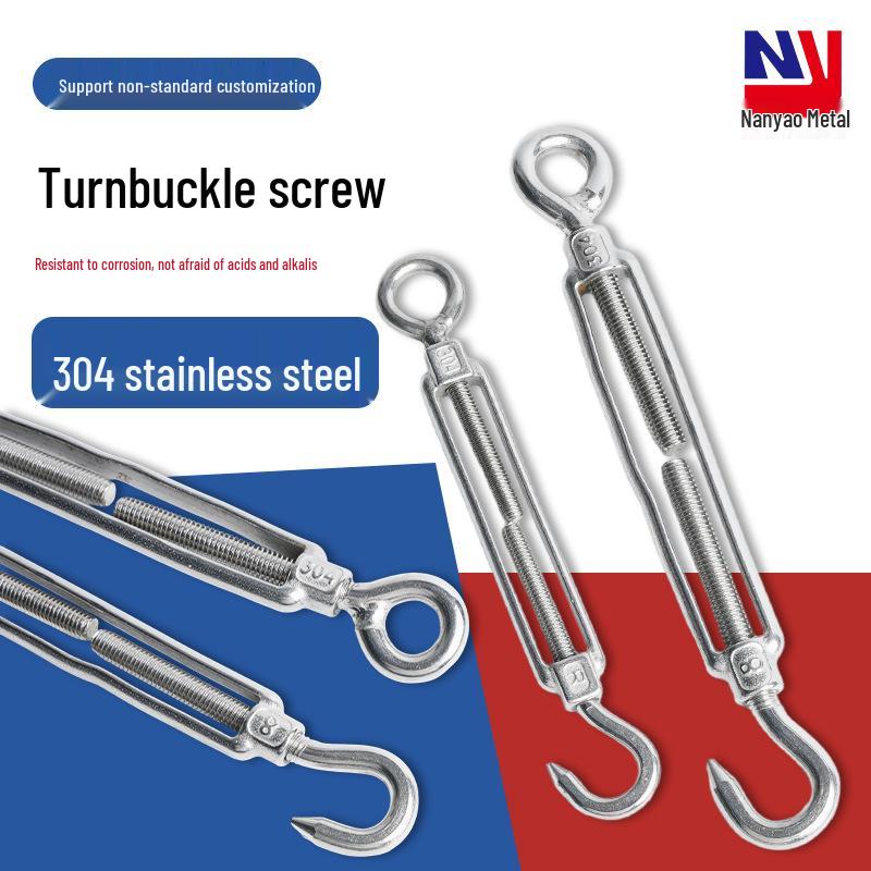 Stainless Steel OC Type Turnbuckle Wire Tensioner with Eye Bolt
Stainless Steel OC Type Turnbuckle Wire Tensioner with Eye Bolt