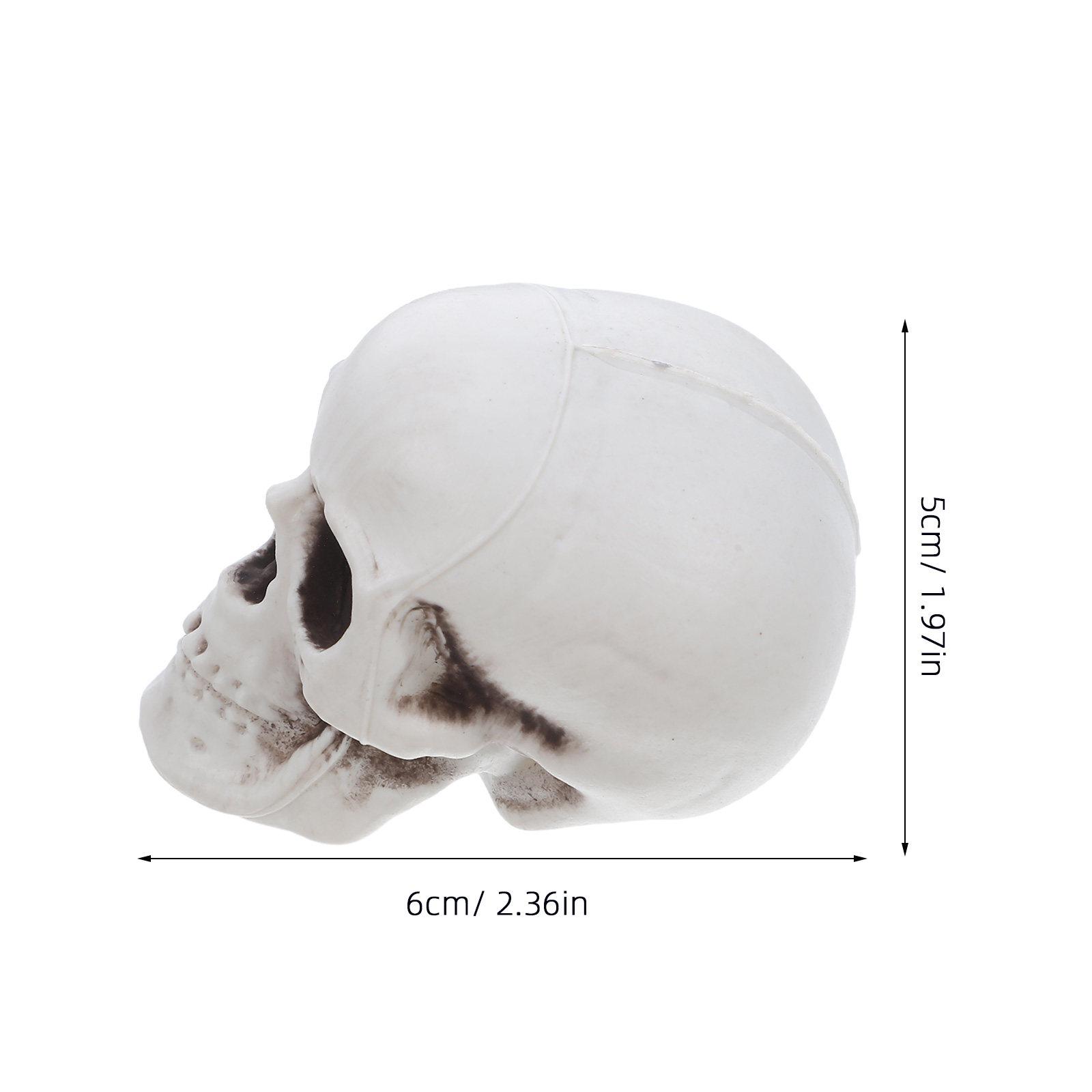 4Pcs Spooky Plastic Skull Ornament Halloween Decor Prop for Table Mantel Shelf Ktv Bar Haunted House Party Use
4Pcs Spooky Plastic Skull Ornament Halloween Decor Prop for Table Mantel Shelf Ktv Bar Haunted House Party Use