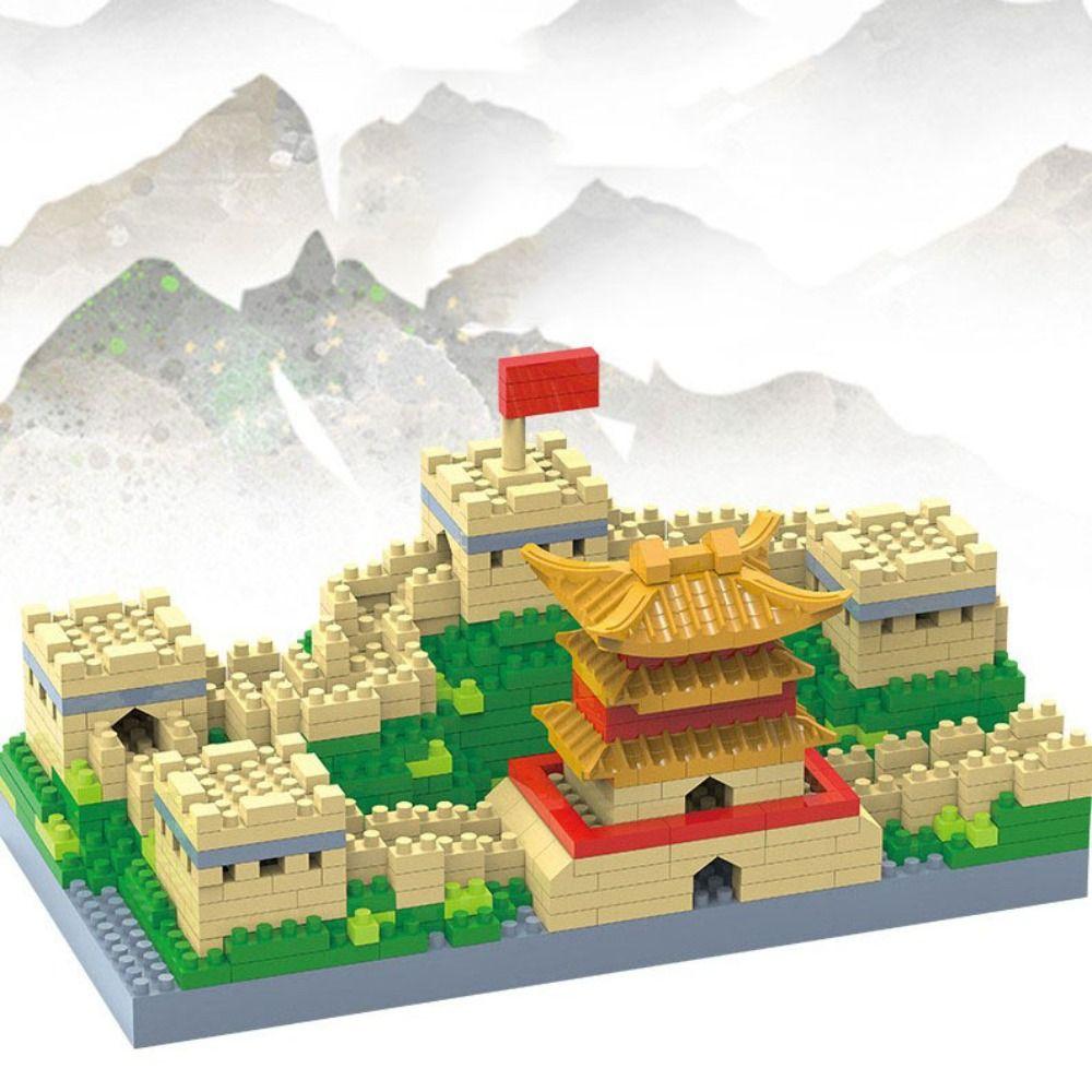 Great Wall Great Wall Строительные блоки из микрочастиц Jiayuguan Микро Строительные блоки Игрушки для детей
Great Wall Great Wall Строительные блоки из микрочастиц Jiayuguan Микро Строительные блоки Игрушки для детей