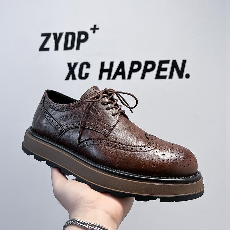 Мужские кожаные туфли Brock 2025 новая деловая формальная обувь со скрытой платформой повседневные свадебные туфли жениха 98848-A 44 светло-коричневого
Мужские кожаные туфли Brock 2025 новая деловая формальная обувь со скрытой платформой повседневные свадебные туфли жениха 98848-A 44 светло-коричневого