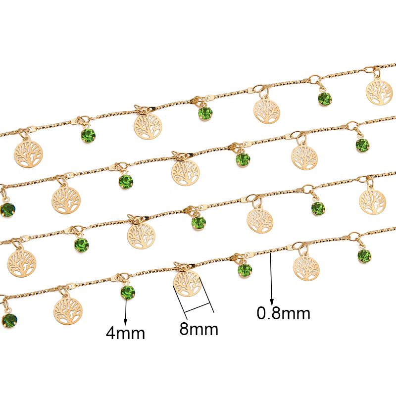 1meter Crystal Zircon Bead Chain Bracelet Findings Copper Link Necklace Chains Bulk Lot for Craft Jewelry Making Accessories
1meter Crystal Zircon Bead Chain Bracelet Findings Copper Link Necklace Chains Bulk Lot for Craft Jewelry Making Accessories