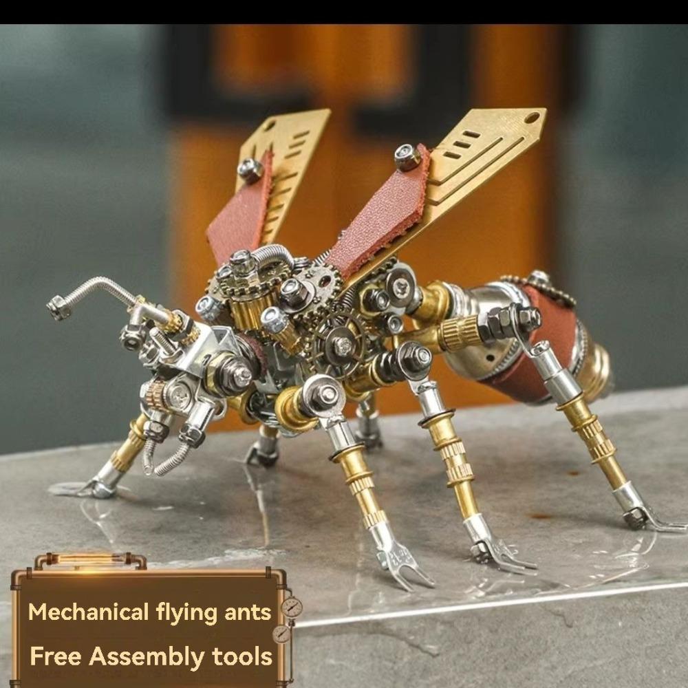 Mechanical Insect Iron Metal DIY Cyberpunk 3D Assembly Model Puzzle Ornaments, Birthday Gifts for Kids Adults
Mechanical Insect Iron Metal DIY Cyberpunk 3D Assembly Model Puzzle Ornaments, Birthday Gifts for Kids Adults