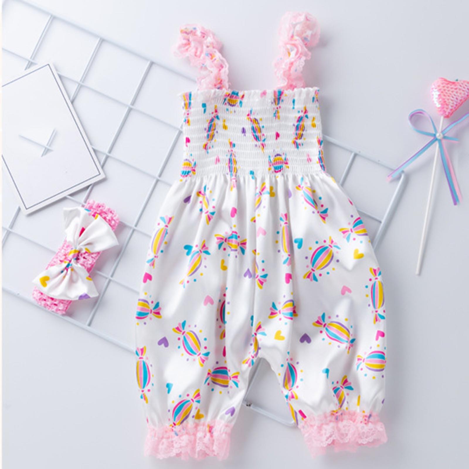 Newborn Infant Baby Girls Ruffle Floral Romper Jumpsuit+Headband Sets 80 рожевий
Newborn Infant Baby Girls Ruffle Floral Romper Jumpsuit+Headband Sets 80 рожевий