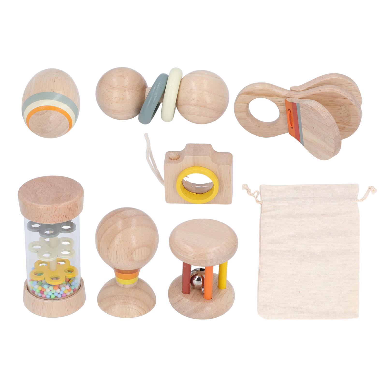 Children Early Educational Instruments Wooden Rattle Set Infant Grab Training Shake Rattle Set for
Children Early Educational Instruments Wooden Rattle Set Infant Grab Training Shake Rattle Set for