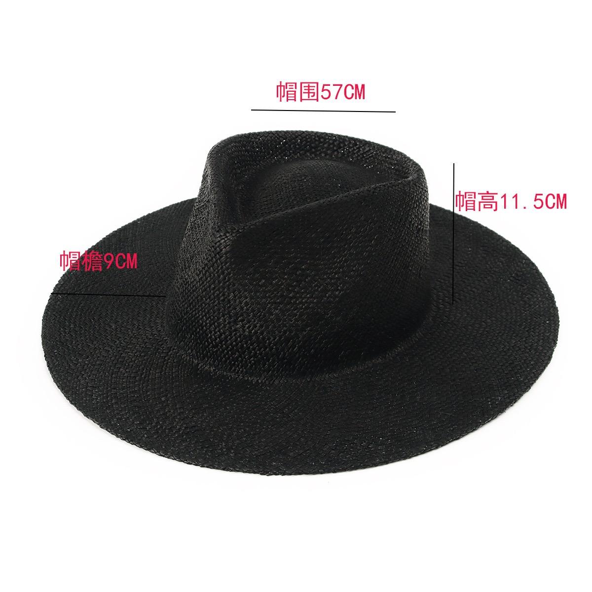 New Trend Summer Fashion Retro Wide Brim Straw Hat Women Green Pink Beach Sunscreen Hat Fashion Show Elegant Luxury Straw Cap 54-58cm
New Trend Summer Fashion Retro Wide Brim Straw Hat Women Green Pink Beach Sunscreen Hat Fashion Show Elegant Luxury Straw Cap 54-58cm