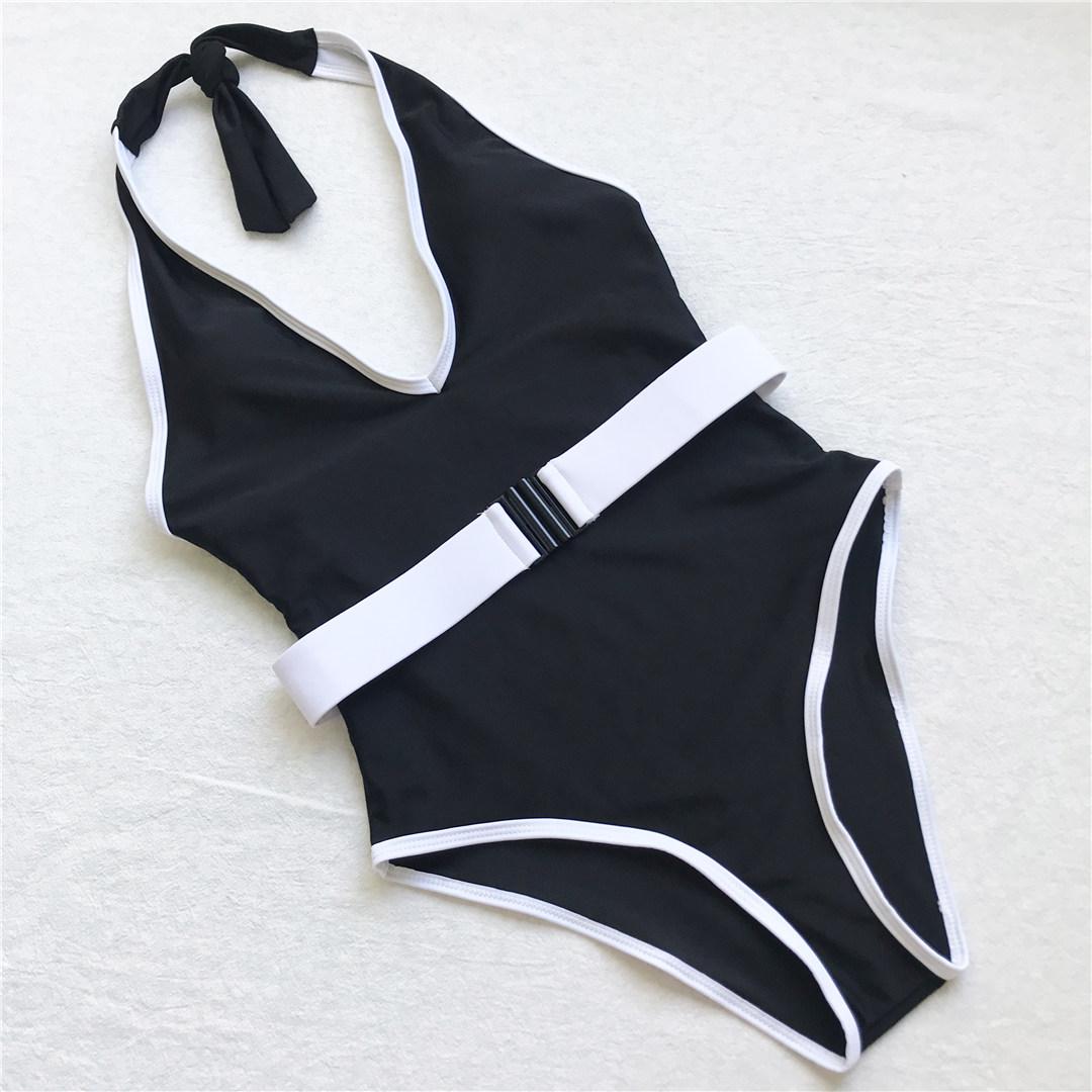 Цельный купальник с v-образным вырезом и ремнем на шее, женский купальник, женский монокини с открытой спиной и мягкой подкладкой, купальный костюм, купальный костюм для леди L чёрный
Цельный купальник с v-образным вырезом и ремнем на шее, женский купальник, женский монокини с открытой спиной и мягкой подкладкой, купальный костюм, купальный костюм для леди L чёрный