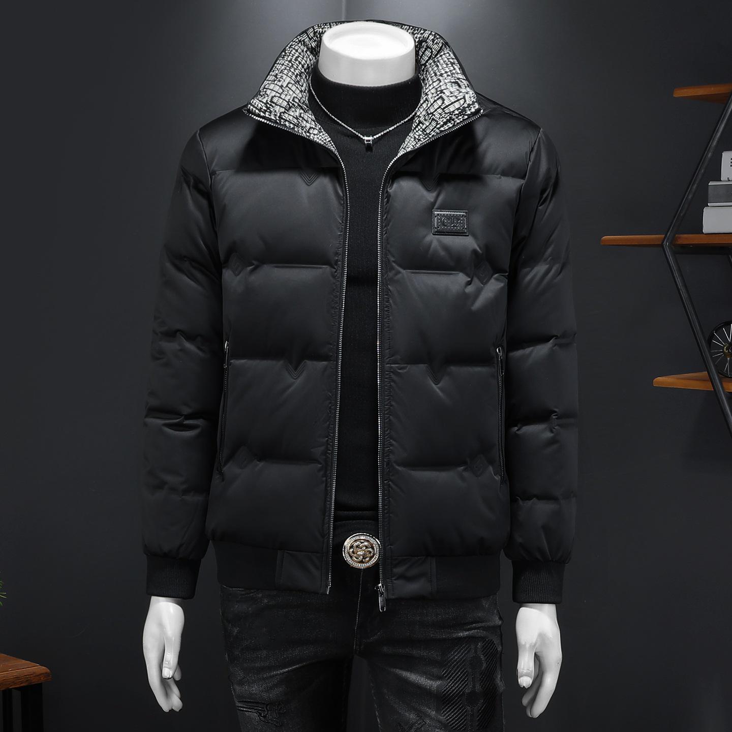 European Men s Down Jacket - High-End Winter Stand Collar, Slim Fit, Casual, Warm & Lightweight Trendy Outerwear M чорний
European Men s Down Jacket - High-End Winter Stand Collar, Slim Fit, Casual, Warm & Lightweight Trendy Outerwear M чорний