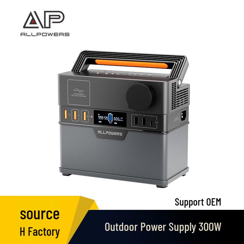 ALLPOWERS 300W Outdoor Power Bank & Car Charger EU Plug 220V
ALLPOWERS 300W Outdoor Power Bank & Car Charger EU Plug 220V