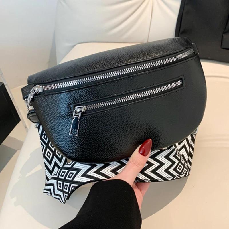 Women s Waist Bag Multi-pocket Street Fanny Pack PU Leather Chest Bag Fashi Wide Strap Crossbody Bag Retro Solid Shoulder Bags чёрный
Women s Waist Bag Multi-pocket Street Fanny Pack PU Leather Chest Bag Fashi Wide Strap Crossbody Bag Retro Solid Shoulder Bags чёрный