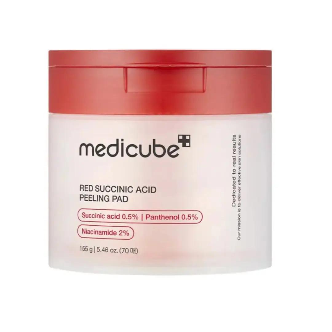 Medicube Пилинг-диски с красной янтарной кислотой (70pcs), Гипоаллергенный, Очищающий от прыщей, Увлажняющий, Корейская косметика, Kbeauty, образец
Medicube Пилинг-диски с красной янтарной кислотой (70pcs), Гипоаллергенный, Очищающий от прыщей, Увлажняющий, Корейская косметика, Kbeauty, образец