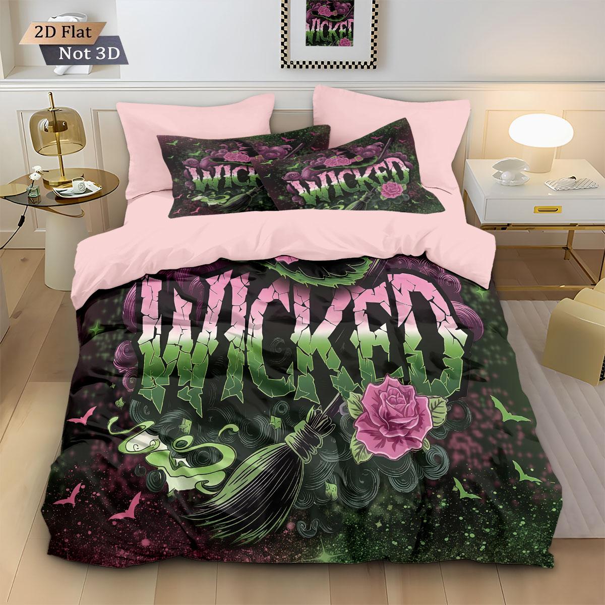 3pcs Magic Wicked Witch Flower Printed Quilt Set Multi Size Bedding Decoration Comfortable Machine Washable 135x200cm-EU-Single&set
3pcs Magic Wicked Witch Flower Printed Quilt Set Multi Size Bedding Decoration Comfortable Machine Washable 135x200cm-EU-Single&set