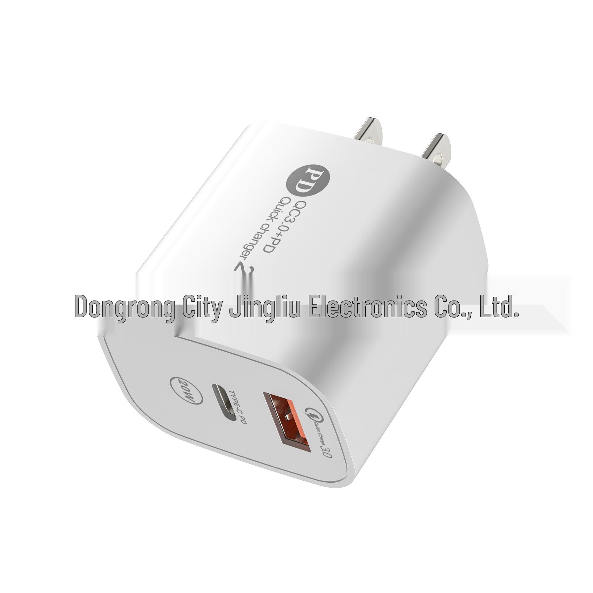 A+C Dual-Port PD20W Charger for Apple & Android - QC3.0 Fast Charging, Travel Adapter, US/EU Plug 12W
A+C Dual-Port PD20W Charger for Apple & Android - QC3.0 Fast Charging, Travel Adapter, US/EU Plug 12W