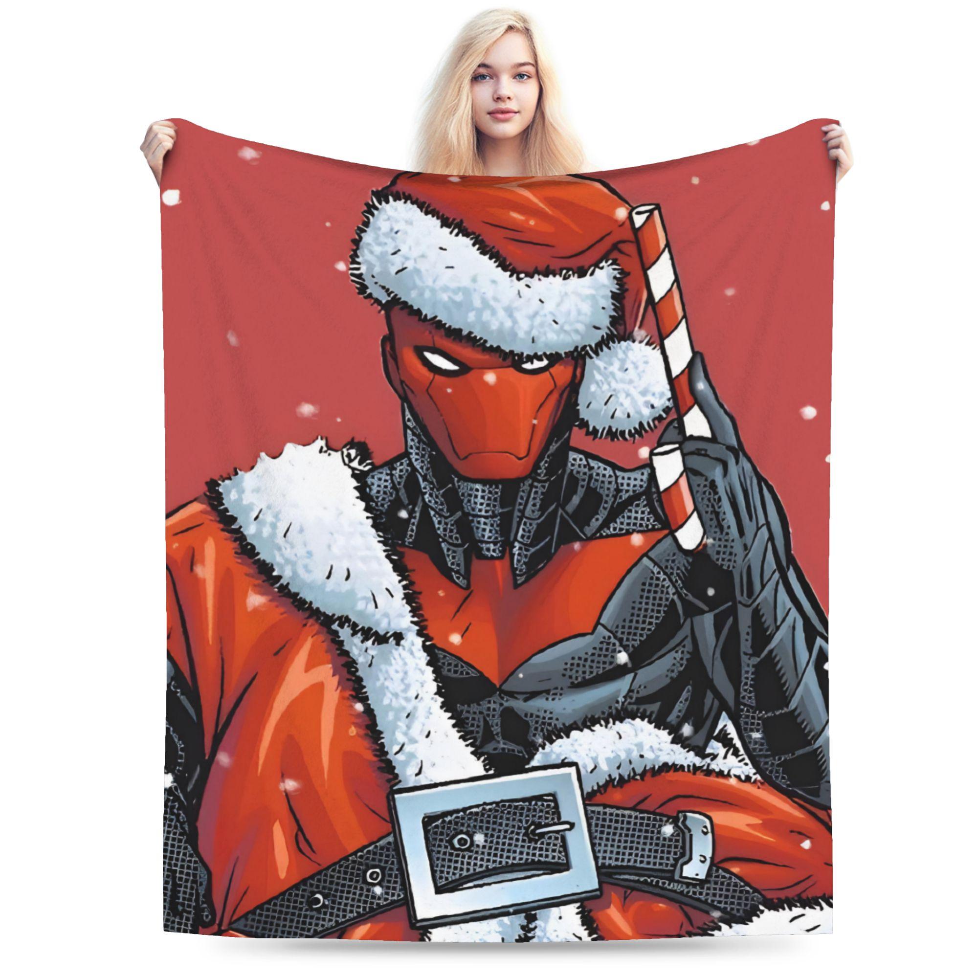 Jason Todd Knitted Blankets Fleece Red Hood Anime Soft Throw Blanket for Bedroom Sofa Bed Rug 200x150cm
Jason Todd Knitted Blankets Fleece Red Hood Anime Soft Throw Blanket for Bedroom Sofa Bed Rug 200x150cm