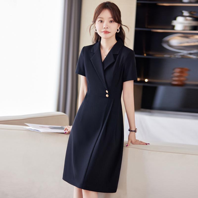 Premium Black Suit Dress for Women - Spring/Autumn Professional Goddess Style Salon Workwear L
Premium Black Suit Dress for Women - Spring/Autumn Professional Goddess Style Salon Workwear L