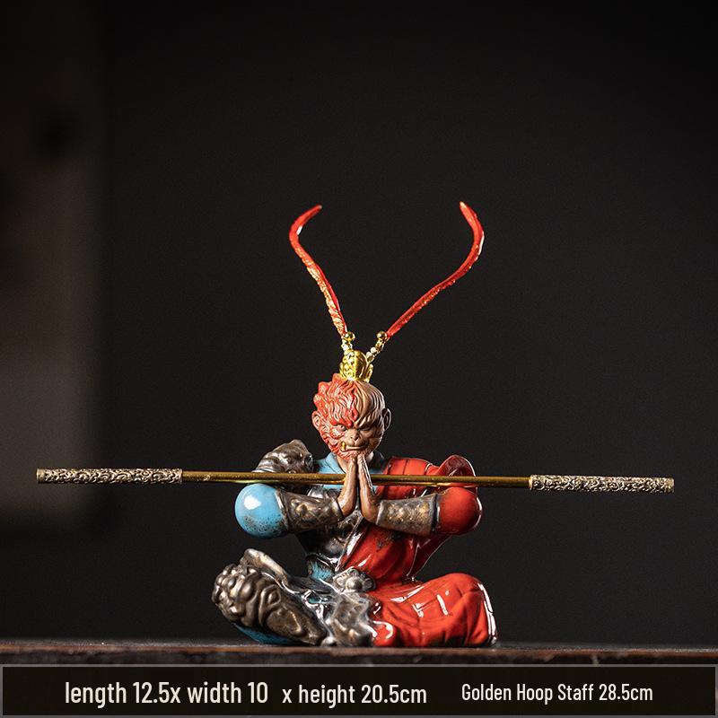 Фигурка Сунь Укуна «Возвращение Великого Мудреца» - Большое украшение для гостиной
Фигурка Сунь Укуна «Возвращение Великого Мудреца» - Большое украшение для гостиной