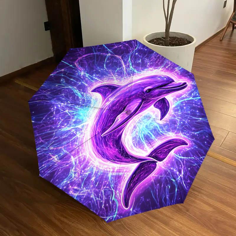 Neon Dolphin Light-Up Umbrella: Automatic Opening & Closing, Foldable Design, Outdoor, Festival Gift for Fans, Travelers, Daily Use1125106a
Neon Dolphin Light-Up Umbrella: Automatic Opening & Closing, Foldable Design, Outdoor, Festival Gift for Fans, Travelers, Daily Use1125106a