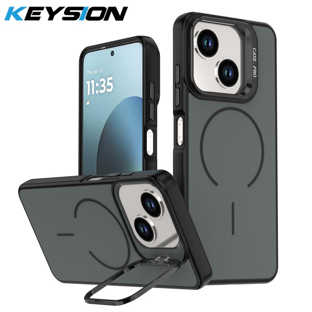 KEYSION Matte Skin Feel Lens Stand Phone Case for Magsafe for ZTE Blade A35E Magnetic Shockproof Back Cover for ZTE Blade A35E for ZTE Blade A35E чёрный
KEYSION Matte Skin Feel Lens Stand Phone Case for Magsafe for ZTE Blade A35E Magnetic Shockproof Back Cover for ZTE Blade A35E for ZTE Blade A35E чёрный