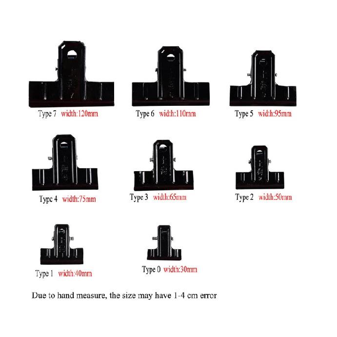 Wholesales Heavy Duty Metal Clips Wide-Mouth Black Spring Clamps for Woodworking, Photo Studio Backdrops Type 0
Wholesales Heavy Duty Metal Clips Wide-Mouth Black Spring Clamps for Woodworking, Photo Studio Backdrops Type 0