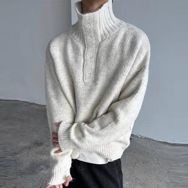 Cozy Winter High-Collar Long-Sleeve Knit Pullover L
Cozy Winter High-Collar Long-Sleeve Knit Pullover L