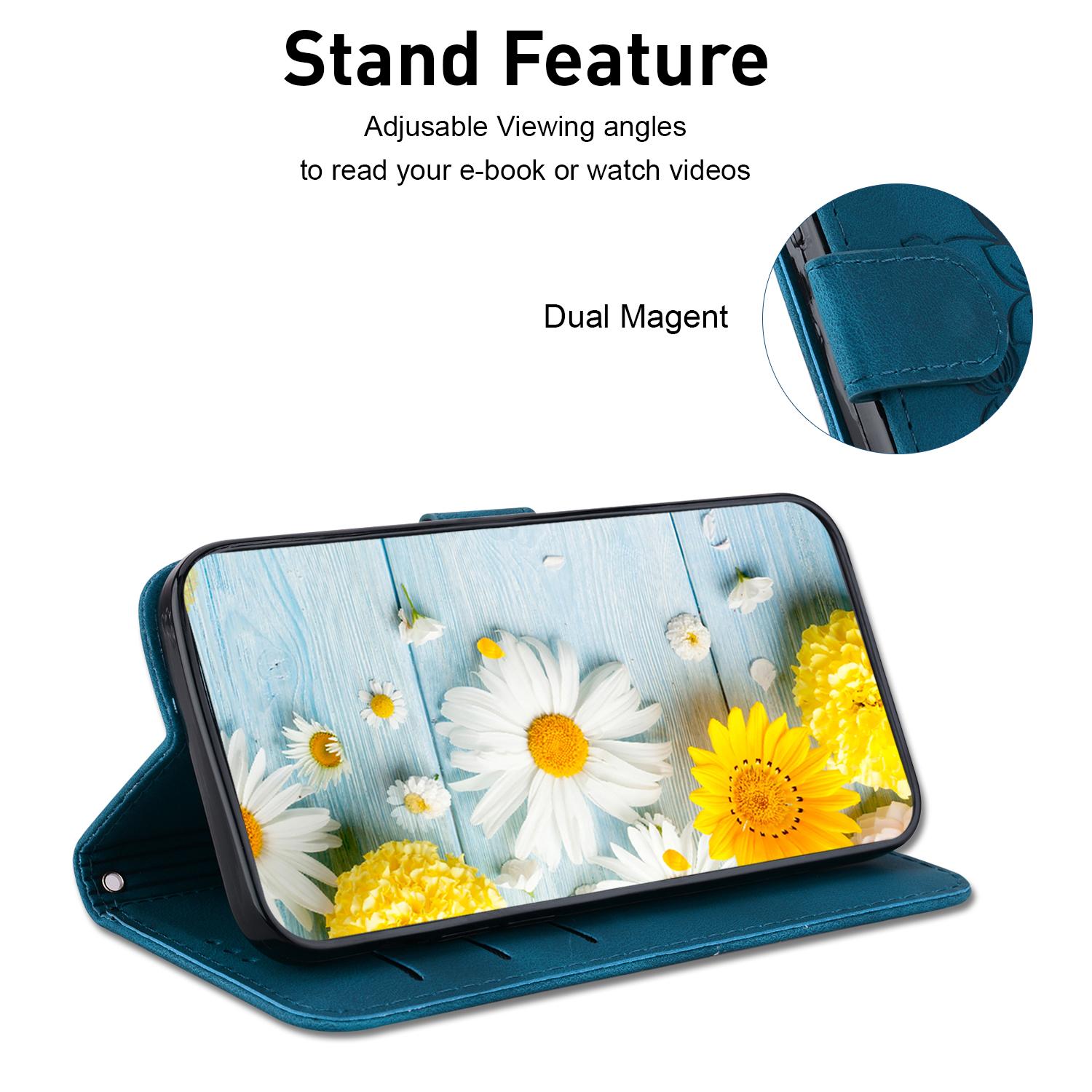 For Oppo Reno12 5G (Global) Case Lily Flower Imprint Leather Stand Phone Cover Dark Blue
For Oppo Reno12 5G (Global) Case Lily Flower Imprint Leather Stand Phone Cover Dark Blue