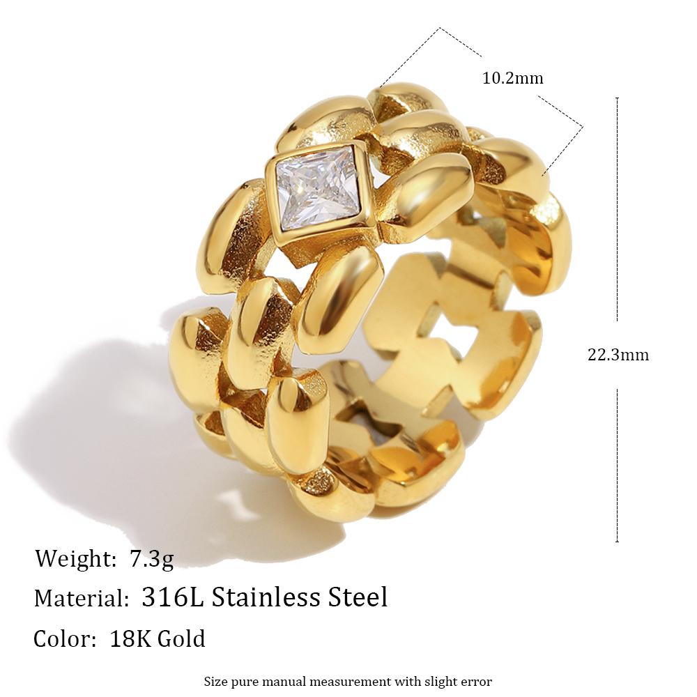 MamacitaSlay 316L Stainless Steel Zircon Hollow Out Ring 18K Gold Plated Waterproof Jewelry Women s High Quality Ring 2025 Gift 8 золотий
MamacitaSlay 316L Stainless Steel Zircon Hollow Out Ring 18K Gold Plated Waterproof Jewelry Women s High Quality Ring 2025 Gift 8 золотий