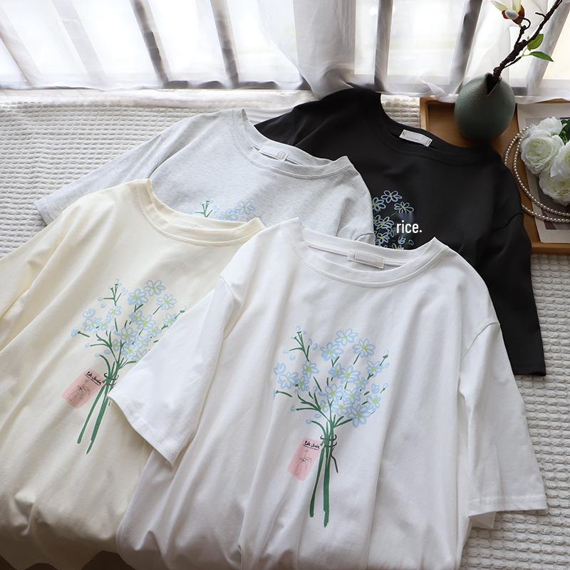 2025 Summer Women s Korean Style Round Neck Casual Plus Size Short Sleeve T-Shirt 3953 One Size
2025 Summer Women s Korean Style Round Neck Casual Plus Size Short Sleeve T-Shirt 3953 One Size
