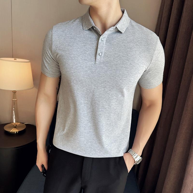 2026 Men Fashion Color Black Polo Shirts Lapel Shirt Short Sleeve Button Tops Tees Fashion Design Casual Breathable Polo Shirts 4XL
2026 Men Fashion Color Black Polo Shirts Lapel Shirt Short Sleeve Button Tops Tees Fashion Design Casual Breathable Polo Shirts 4XL