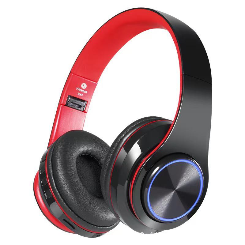 B39 High-Quality Foldable Over-Ear Bluetooth Headset with Light-Up Feature
B39 High-Quality Foldable Over-Ear Bluetooth Headset with Light-Up Feature