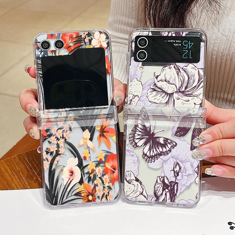 Модный складной прозрачный чехол для телефона с принтом бабочки для Samsung Galaxy Z Flip5 Flip4 Flip3 противоударный жесткий чехол с цветочным узором Samsung Z Flip5
Модный складной прозрачный чехол для телефона с принтом бабочки для Samsung Galaxy Z Flip5 Flip4 Flip3 противоударный жесткий чехол с цветочным узором Samsung Z Flip5